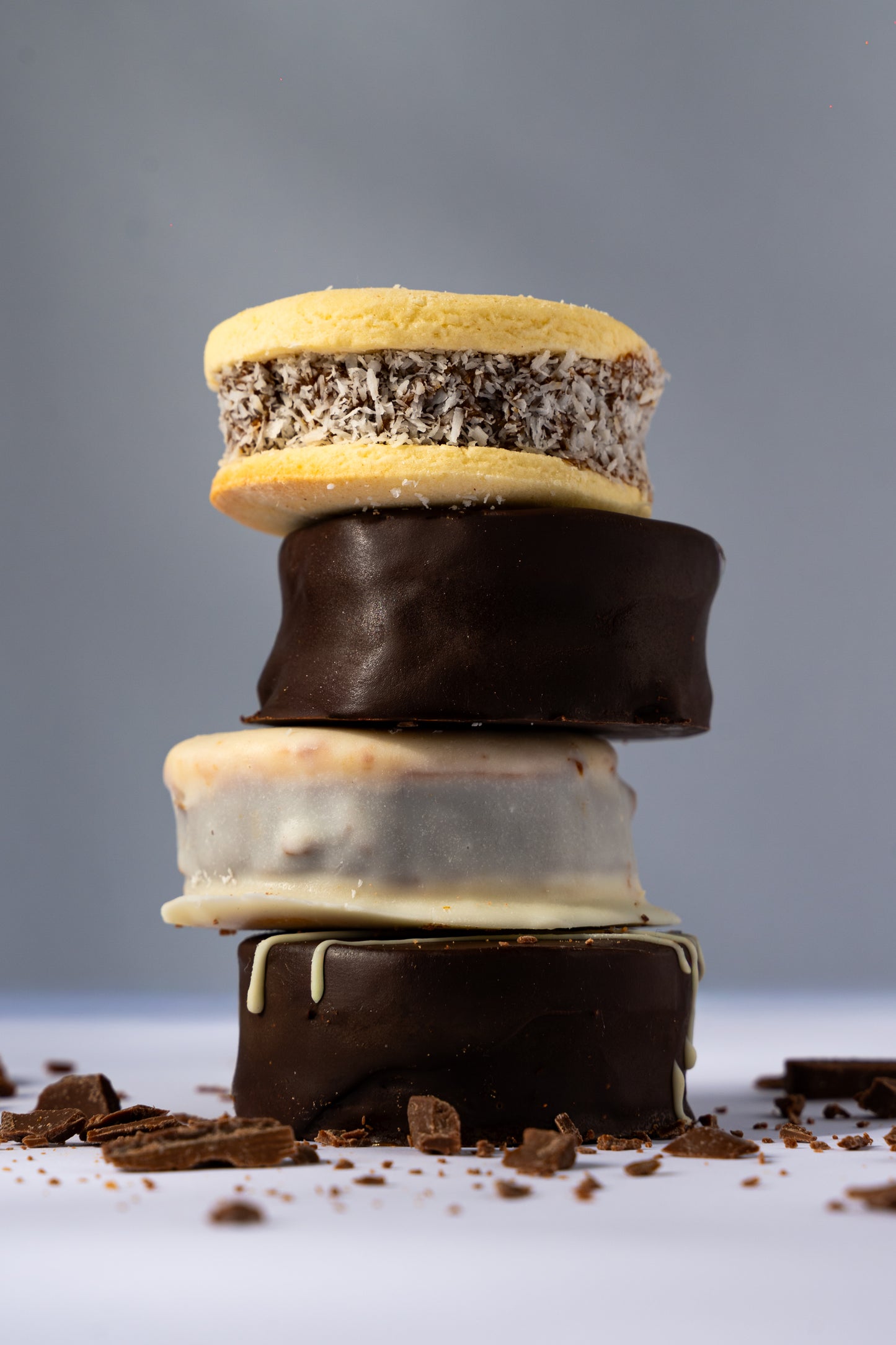 Caja de 6 alfajores - VARIEDAD