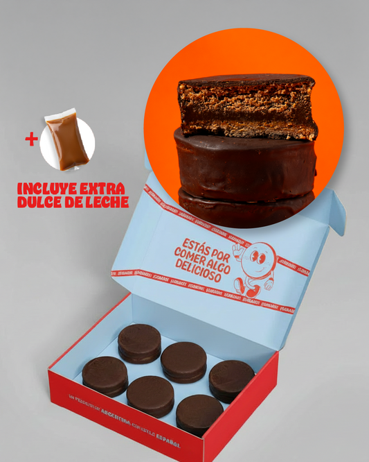 Marplatense - Alfajor de chocolate x5