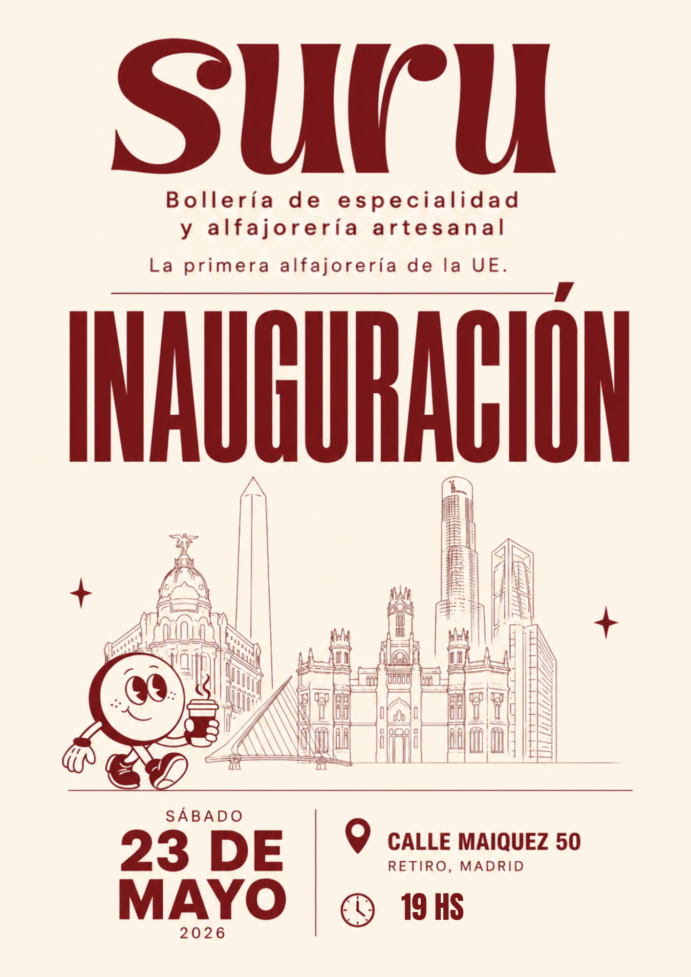 Inauguración de Suru Café en Madrid